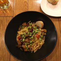 Vegan pasta of the day at Ciel in Hiroshima