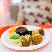 Served with vegan toppings at Vkusove in Sofia