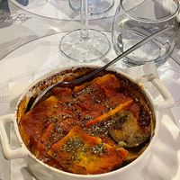 Vegan lasagna was very tasty. Highly recommend!  at Le Bistro in Valladolid