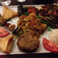 mixed plate.  at Parsifal in Istanbul