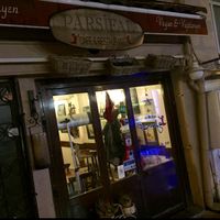 Freezing evening, cosy interiors at Parsifal in Istanbul