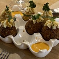 Polenta   at La Casa Viva in Tavernes De La Valldigna