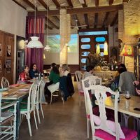Main restaurant room at La Casa Viva in Tavernes De La Valldigna