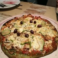 pizza spirulina at La Casa Viva in Tavernes De La Valldigna