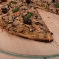 Pizza at La Casa Viva in Tavernes De La Valldigna