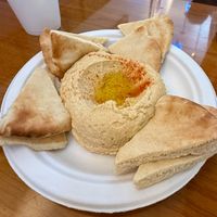 Hummus Plate at Hovan Mediterranean in Atlanta