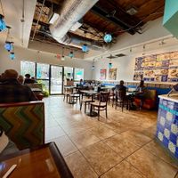 Restaurant Interior at Hovan Mediterranean in Atlanta