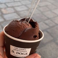   at Gelateria Il Doge in Venice
