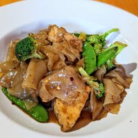 Pad See Ew at Taste of Thai Restaurant in North Conway