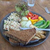 Tofu Scramble at Wild Tribe Cafe in Koh Samui