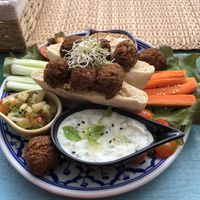 Some of the best falafel I’ve ever had   at Wild Tribe Cafe in Koh Samui