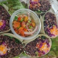 Lentil wrap at Wild Tribe Cafe in Koh Samui