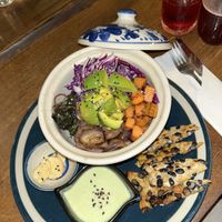 Vegan bowl  at Wild Tribe Cafe in Koh Samui