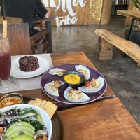 mushroom raviolii  at Wild Tribe Cafe in Koh Samui