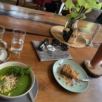 Green gazpacho  at Wild Tribe Cafe in Koh Samui