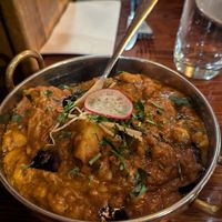The eggplant curry 😋 at Bombay Palace in Queenstown