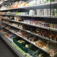 Fridge section  at Hello Vegan in Uster