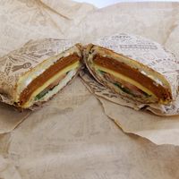 Field roast with chao and veganaise at New Seasons Market in Beaverton