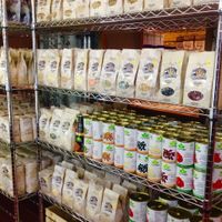 Cannes et grains :)  at Herbivores Marche Vegetalien in Montreal