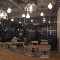 Seating and nice large windows at Nulife Living Food Cafe in Coquitlam