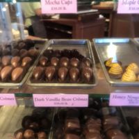 Vanilla Filled Chocolates (Very Rich and Sweet) at Harbor Candy Shop in Ogunquit