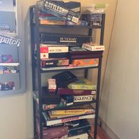 they have board games! at The Gelato Fiasco in Brunswick