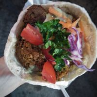 Falafel at Queen Falafel in Pai