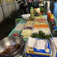 The stand  at Queen Falafel in Pai