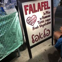   at Queen Falafel in Pai