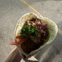   at Queen Falafel in Pai