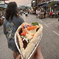   at Queen Falafel in Pai