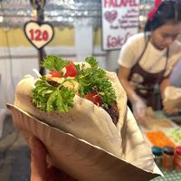   at Queen Falafel in Pai