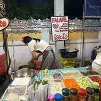   at Queen Falafel in Pai