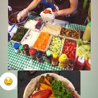   at Queen Falafel in Pai