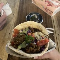   at Queen Falafel in Pai