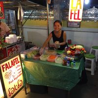 The place to be! at Queen Falafel in Pai