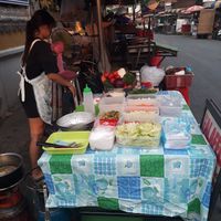 The stand at Queen Falafel in Pai