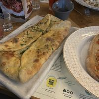 Garlic bread  at ASK Italian in Durham