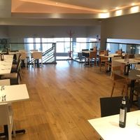 Mezzanine level dining room  at ASK Italian in Durham