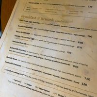 All day breakfast options at The Fuchsia Caffe in Tenby