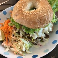 Bagel burger  at Sala - Hartamas in Kuala Lumpur