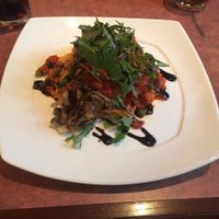 Tomato pasta at Disneyland - Eastside Cafe in Tokyo