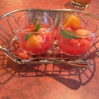 Dessert - agar jelly at Disneyland - Eastside Cafe in Tokyo