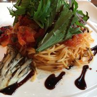Vegan Spaghetti at Disneyland - Eastside Cafe in Tokyo