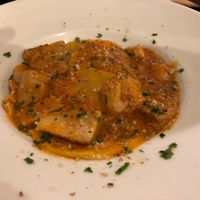 Pasta with mushrooms at Madre Terra in Rome