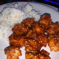 Mock Sesame Chicken  at Oriental Express in Centreville