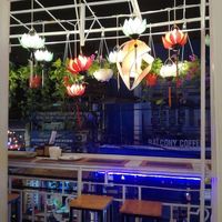 beatiful balcony at Spring Lotus - Duong Sinh Chay in Hanoi