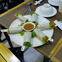 fresh spring roll at Spring Lotus - Duong Sinh Chay in Hanoi