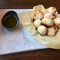 Vegan dough balls at ASK Italian in Harrogate