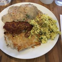 Blue plate - mmmm at Off The Griddle - Southeast in Portland